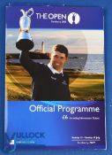 2009 Turnberry Open Golf Championship profusely signed programme et al - signed by over 30 players