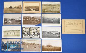 Good collection of early 20th c Carnoustie Golf Links b&w postcards (13) to include several views of