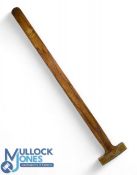 Gillespie Pendulum putter World Patent Pending stamped to the shaft with rectangular brass face