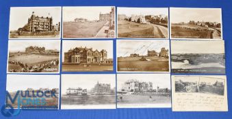 Interesting Collection of St Andrews, Old Tom Morris, Bobby Jones, The Old Course, The R & A golfing