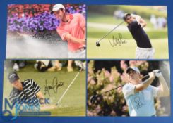 Collection of Overseas PGA Golf Tour Players signed colour press size photographs (5) to incl Graeme