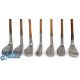7x Assorted Alloy mallet head putters including a good Braid Mills model for Robinson and Co - Image 1 of 2