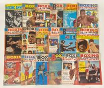 c1960 Boxing Illustrated and Wrestling News Magazines: used collection that include Cali Copper