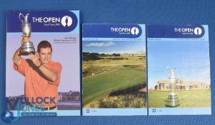 Interesting 2004 Open Golf Championship Signed Programme and Draw sheets (3) - not signed by the
