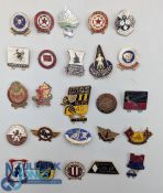 25x Vintage Assorted Speedway Motor Sport Enamel Badges with teams of Coventry Great Yarmouth,