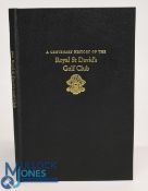 A Centenary History of the Royal St David's Golf Club 1894-1994 Richard Fisher - a hardback book