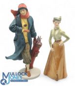 Royal Doulton - Goebel Golfing Figures: Royal Doulton golfing figurine to the fairway Classique on