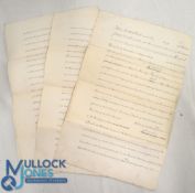 Skinburness Duke's Head Hotel Golf Course History Document. For the purchase of the adjoining