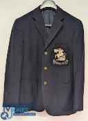 Cricket Bernard Thomas Australia 1970 & New Zealand 1971 Tour Blazer in dark blue with silver