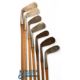7x Assorted irons to incl The Master deep oval head 3 iron showing the Mitre brand, Charles Gadd ' - Image 2 of 2