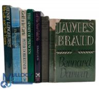 7x Golf Books, to include The Story of The Open Championship 1860-1950 Charles Mortimer, Fred Pignon