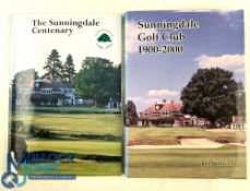 Sunningdale Golf Club 1900-2000 Hardback Book John Whitfield and Sunningdale Centenary 1900-2000