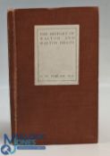 Botlase, Granville W The History of Walton and Walton Heath 1st edition, frontispiece,