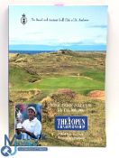 Autographs - Signed 1997 Royal Troon Open Golf Championship programme - signed by the winner