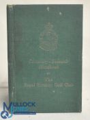 Centenary Souvenir Handbook of the Royal Bombay Golf Club 1842-1942. Royal Bombay Golf Club, Bombay,