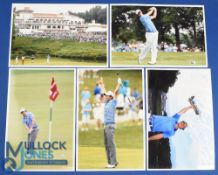 Rory McIlroy - collection of US Open Golf Championship Colour Photographs (5) - 3x from final
