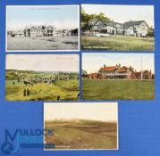 Collection of Hoylake and Heswall golfing coloured postcards (5) to include 3x Royal Liverpool