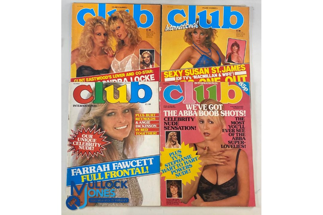 Club International glamour magazines - Volume 12 No 7, Volume 13 No 6, 7, 12, Volume 14 No 1 - - Image 2 of 2