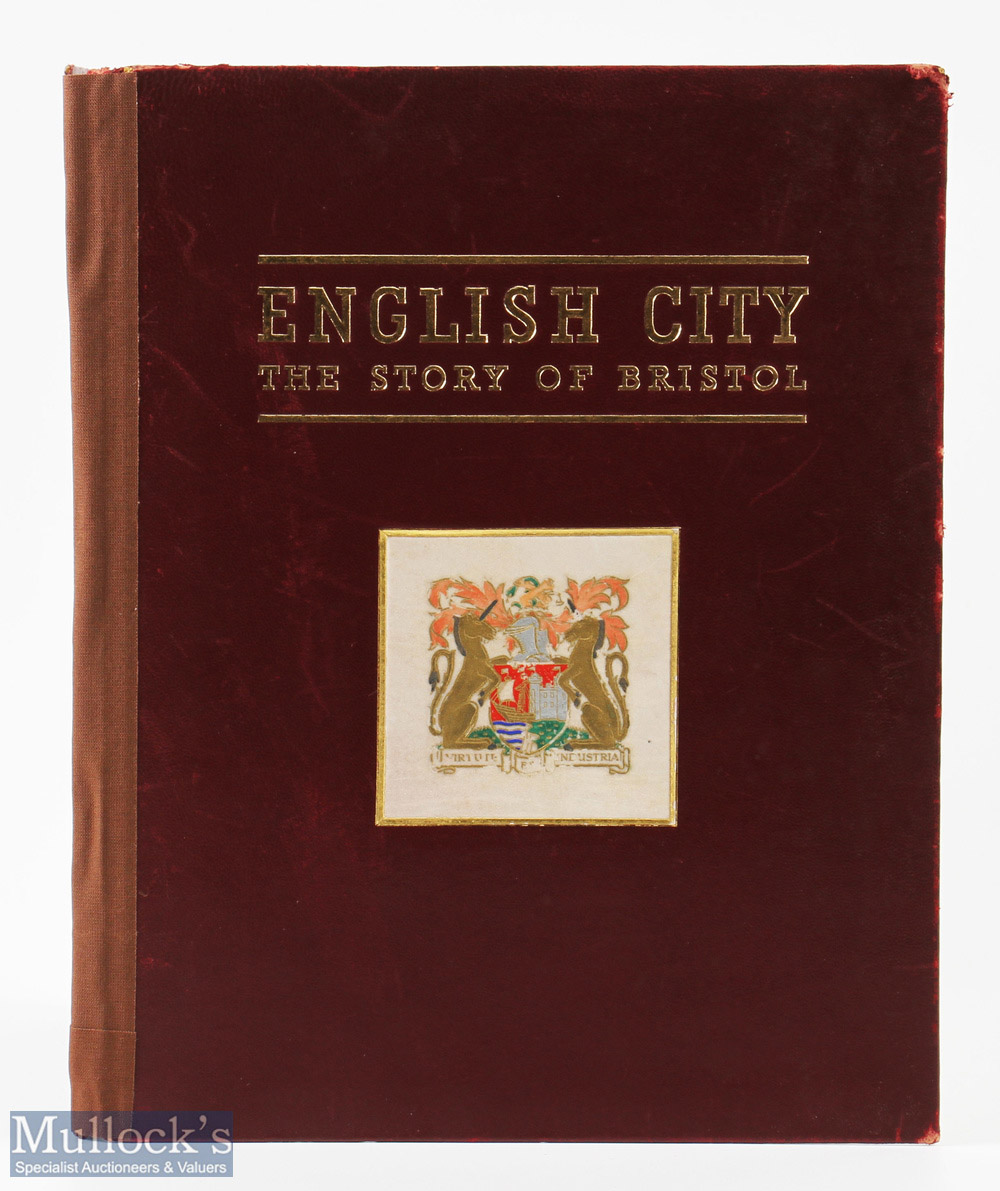 English City; The Growth and Future of Bristol - January 1945 - a large format 86 page book with