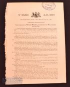 Phonograph (Early Gramophone) Patent Document, 1899 - Patent for invention for playing up to 4-