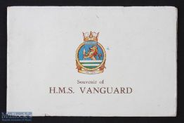 Souvenir of HMS Vanguard - c1947 souvenir publication - a fine 48 page Souvenir publication with