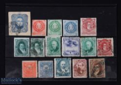 South Australia; Collection of 38 Postage Stamps 1850s-1900s. Some early imperfs. Japan - Collection