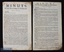 Printed Invitation by William Lancaster Provost of Queens College Oxford to Celebrate His