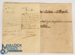 Cuba - 1879 Military Document /Roster in Cuba of black, white and Chinese soldiers