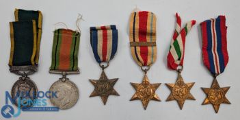 WW2 Territorial Efficient Service Medal Group To 2093302 Spr H Hingley Royal Engineers with 1939/