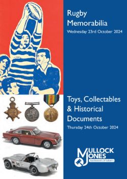 Rugby Memorabilia, Toys, Collectables, Historical Documents & Ephemera