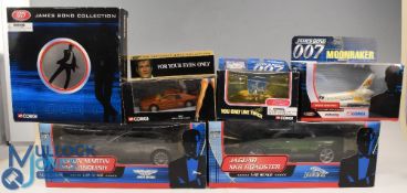 James Bond 007 Die Cast Toy Collection, to include boxed examples of 40th anniversary Jaguar XKR