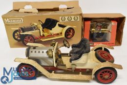 Mamod Minor 1 Steam Engine. Boxed and unfired together with Mamod Roadster in poor condition and a