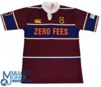 Southland Rugby Jersey: Special edition, m/worn & washed, No. 6, for the game v the 2005 British & I