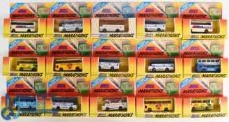 Lledo Marathons Collection Various International Coaches with Advertising Pan-Am, Air Canada,