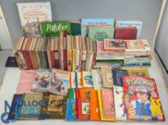 3x Boxes of Vintage Children's Books, to include period Enid Blyton, AA Milne, Pooh Bear, Margaret