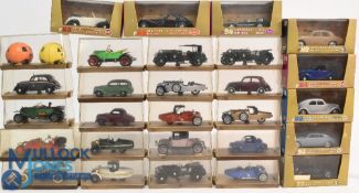 Brumm Series ORO Revival to consist Vintage Cars all in plastic display cases 7 having outer card