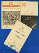 1953-4 v More English Sides v New Zealand Rugby Programmes (3): v Cambridge University, London