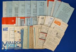 Newbridge RFC H & A Rugby Programmes 1946-1980 (over 120): Super collection with many early post-WW2