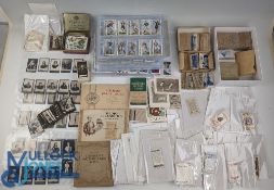 Cigarette Card Collection, a large box of assorted cards, part sets, albums with noted items of