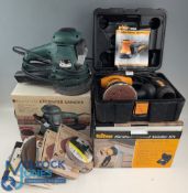 2x Orbital Sanders Power Tools, to include a random excentre sander by Parkside, a Triton random
