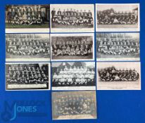 Rugby Postcards, Tourist Test Teams 1905-1908 (10): Lovely collection from the 1905 New Zealand (1),