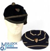 Possibly Lancashire-Based Rugby Honours Caps (2): Made by Rawcliffe's of Blackpool, Southport etc,