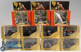 Selection of Motorbikes Polistil GT651 Suzuki 750, GT653 Ducati 750, GT655 MV 750 together with