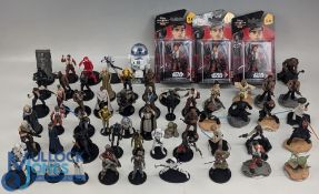 Star Wars Infinity Figures and Star Wars Disney Figures with moulded plastic bases, 3 Infinity
