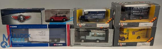 Corgi Dinky Minichamp Die Cast Toys Models, a mixed lot to include Corgi Bedford O Series