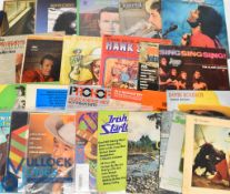 Large Record Collection of #950 Albums, assorted Bands, Artists, Groups Singers, 1950-2000s in 6