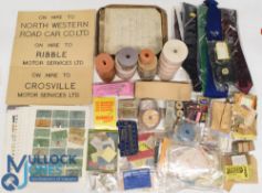 Vintage Bus Tickets and Ticket Rolls, Transport Ties, and related collectables, most of the ticket