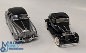 Franklin Mint 1:24 Scale Cars, to include 1955 Rolls Royce Silver Cloud, 1932 Ford Deuce Coupe -