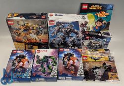 Boxed Lego Marvel DC Batman Sets, most are sealed sets - to include Lego, Marvel 76243 x2 ,76241,