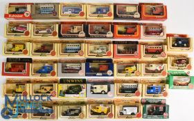 Days-Gone / Lledo Collection various vehicles with Advertising to consist of Commercials and Buses